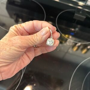 Dangle crystal earrings